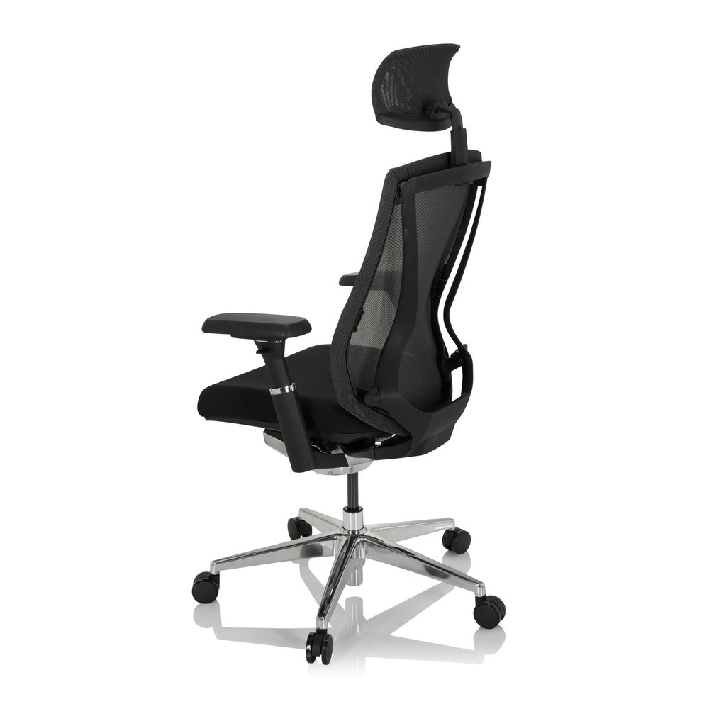 Produktabbildung Nr. 7: hjh OFFICE Bürostuhl / Drehstuhl INSPERO Stoff/Netzstoff, schwarz
