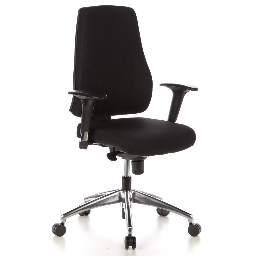 Produktabbildung Nr. 2: hjh OFFICE Bürostuhl / Drehstuhl PRO TEC 200 Stoff, schwarz