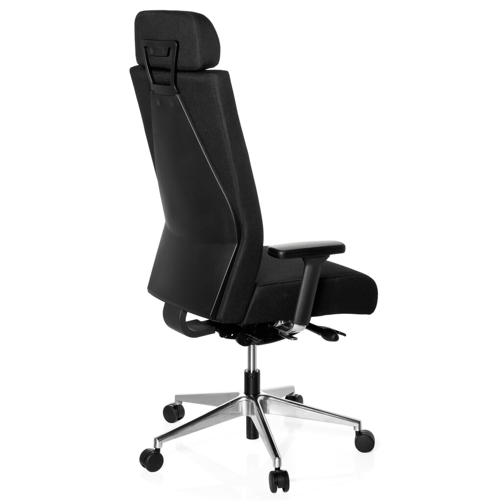 hjh OFFICE Bürostuhl / Drehstuhl PRO-TEC XXL Stoff, schwarz Produktabbildung Nr. 6: hjh OFFICE Bürostuhl / Drehstuhl PRO-TEC XXL Stoff, schwarz