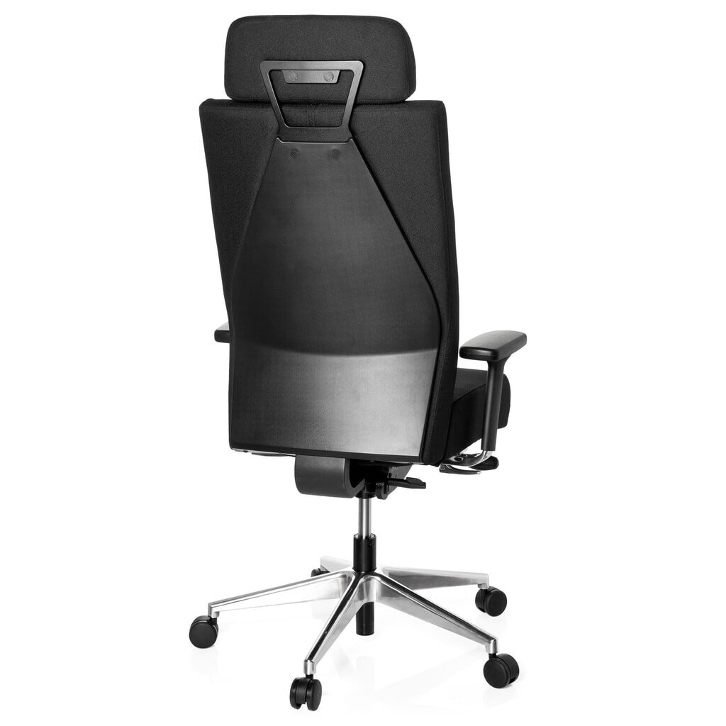 hjh OFFICE Bürostuhl / Drehstuhl PRO-TEC XXL Stoff, schwarz Produktabbildung Nr. 7: hjh OFFICE Bürostuhl / Drehstuhl PRO-TEC XXL Stoff, schwarz