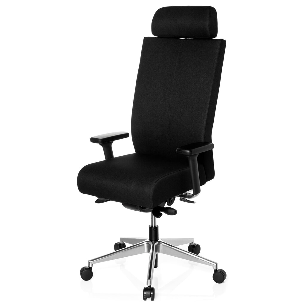 hjh OFFICE Bürostuhl / Drehstuhl PRO-TEC XXL Stoff, schwarz Produktabbildung Nr. 11: hjh OFFICE Bürostuhl / Drehstuhl PRO-TEC XXL Stoff, schwarz