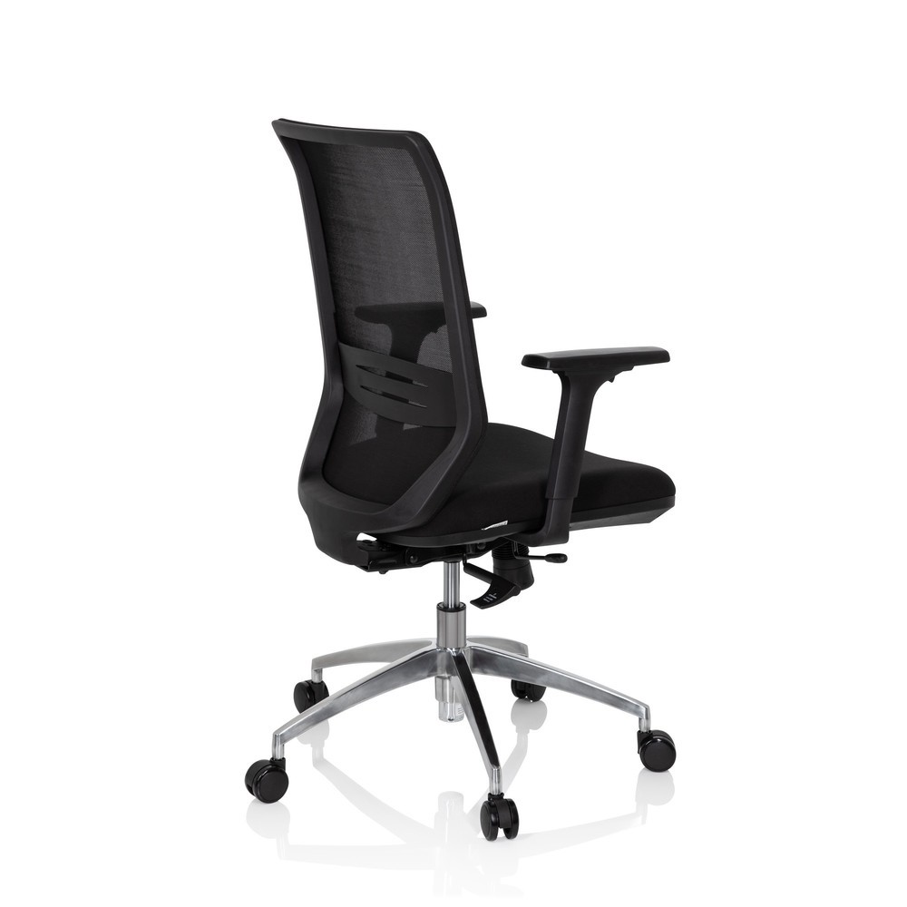 Produktabbildung Nr. 4: hjh OFFICE Bürostuhl / Drehstuhl PROFONDO Stoff/Netzstoff, schwarz