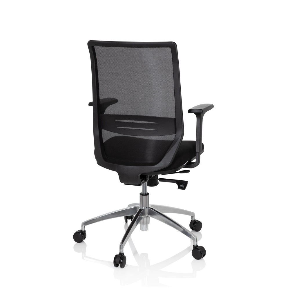 Produktabbildung Nr. 5: hjh OFFICE Bürostuhl / Drehstuhl PROFONDO Stoff/Netzstoff, schwarz