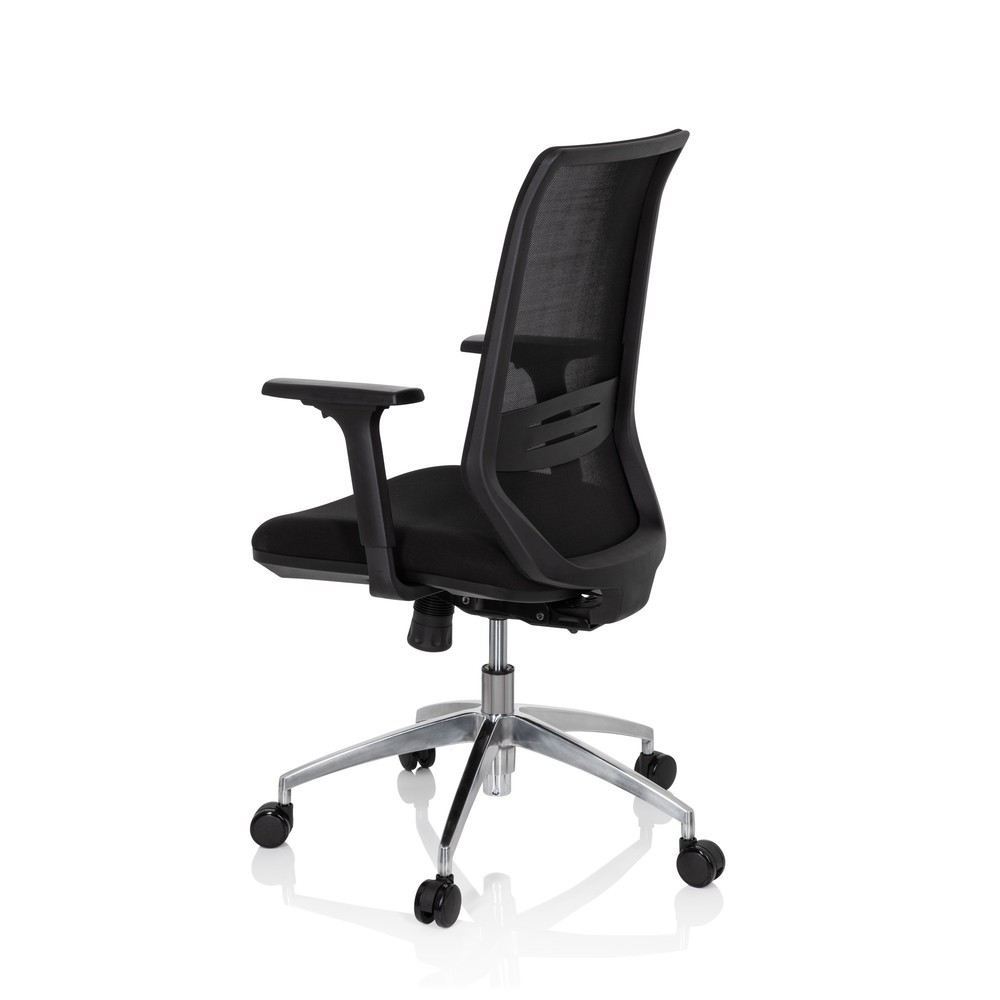Produktabbildung Nr. 7: hjh OFFICE Bürostuhl / Drehstuhl PROFONDO Stoff/Netzstoff, schwarz