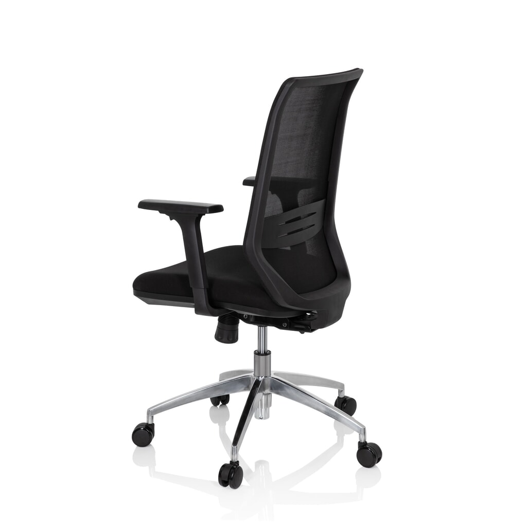 hjh OFFICE Bürostuhl / Drehstuhl PROFONDO Stoff/Netzstoff, schwarz Produktabbildung Nr. 8: hjh OFFICE Bürostuhl / Drehstuhl PROFONDO Stoff/Netzstoff, schwarz