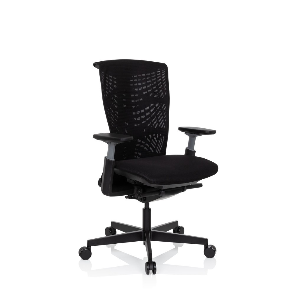 Produktabbildung Nr. 2: hjh OFFICE Bürostuhl / Drehstuhl SKOPE Netzstoff, schwarz
