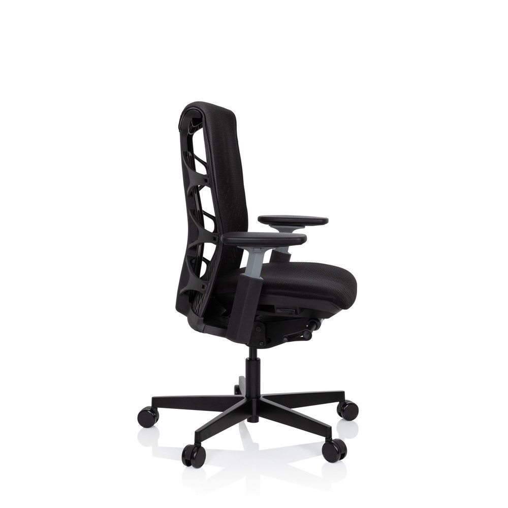 Produktabbildung Nr. 3: hjh OFFICE Bürostuhl / Drehstuhl SKOPE Netzstoff, schwarz