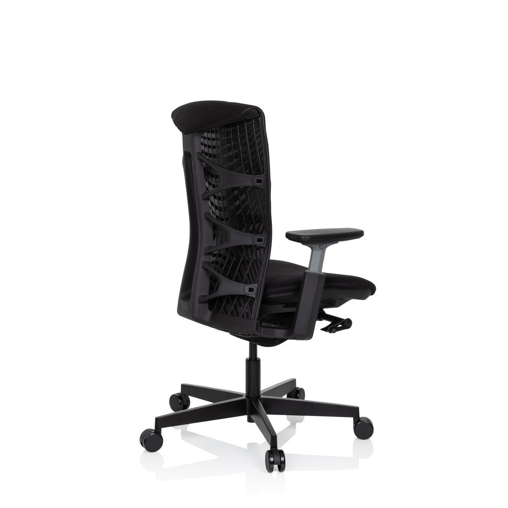 Produktabbildung Nr. 4: hjh OFFICE Bürostuhl / Drehstuhl SKOPE Netzstoff, schwarz