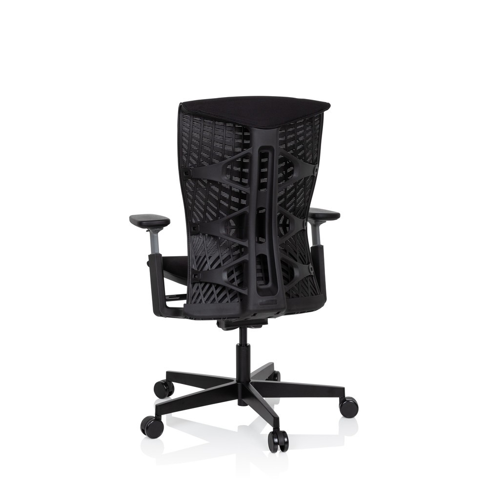 Produktabbildung Nr. 6: hjh OFFICE Bürostuhl / Drehstuhl SKOPE Netzstoff, schwarz
