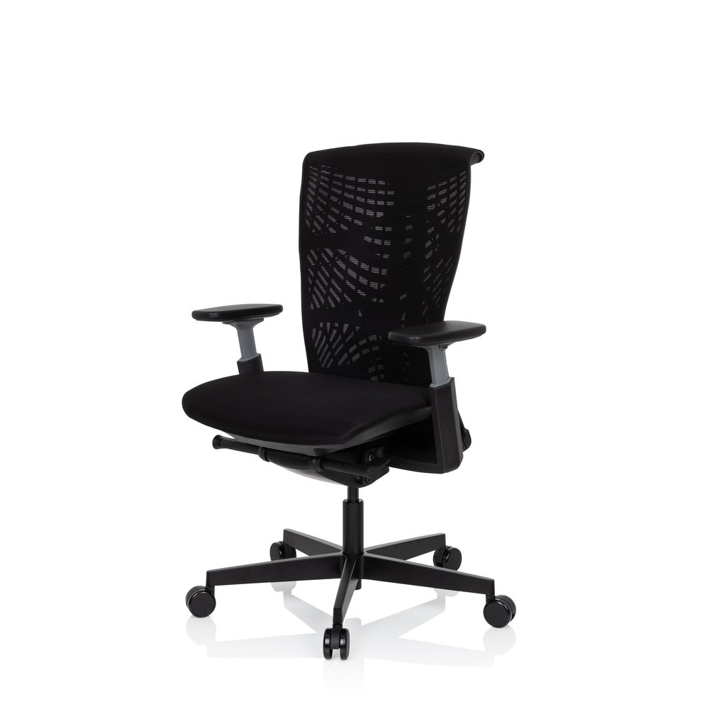 Produktabbildung Nr. 9: hjh OFFICE Bürostuhl / Drehstuhl SKOPE Netzstoff, schwarz