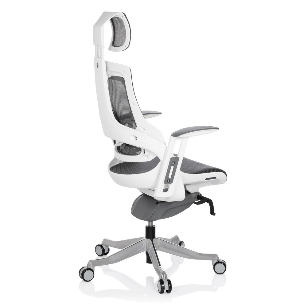 Produktabbildung Nr. 4: hjh OFFICE Bürostuhl / Drehstuhl SPEKTRE Netzstoff, grau