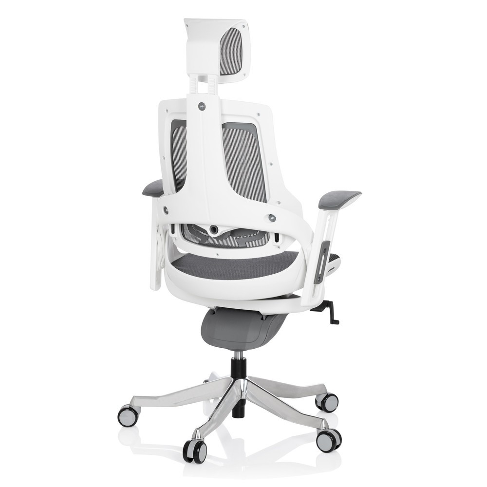 Produktabbildung Nr. 5: hjh OFFICE Bürostuhl / Drehstuhl SPEKTRE Netzstoff, grau