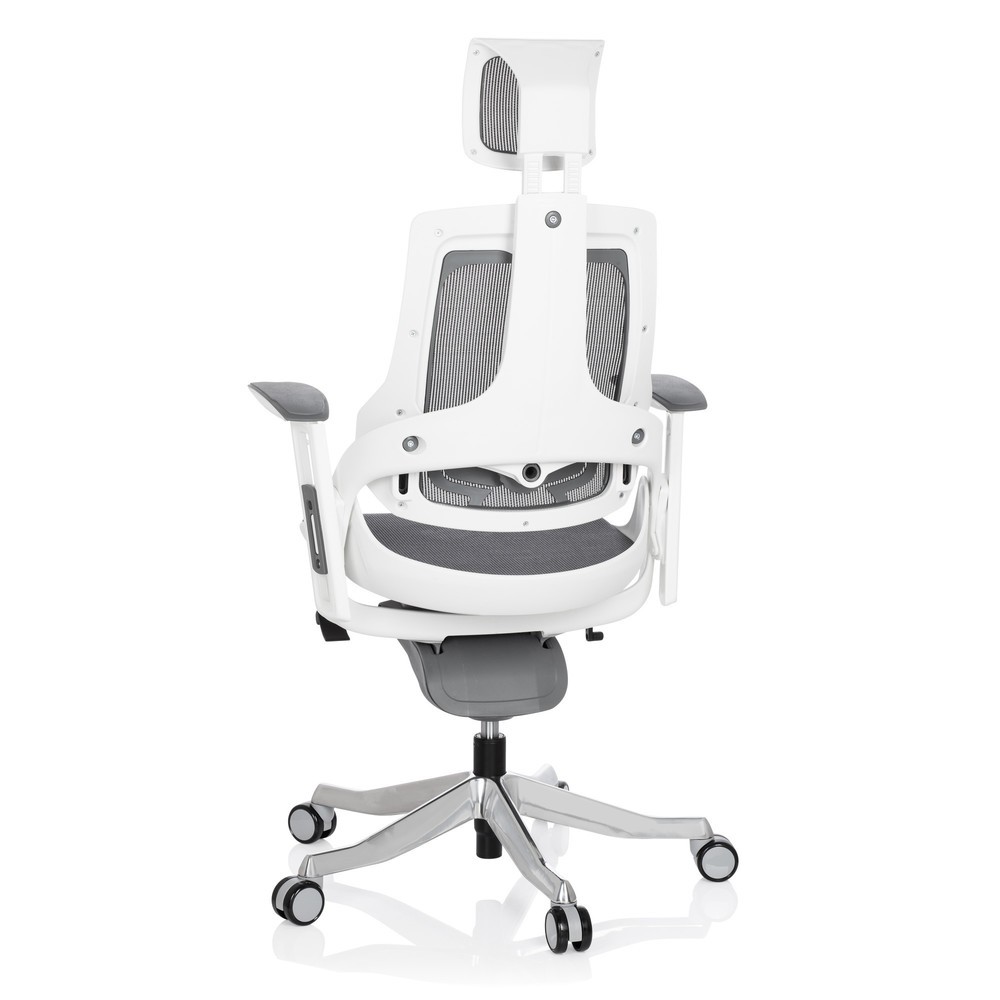 Produktabbildung Nr. 6: hjh OFFICE Bürostuhl / Drehstuhl SPEKTRE Netzstoff, grau