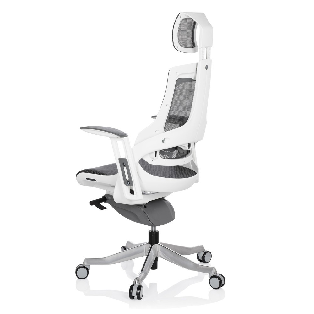 Produktabbildung Nr. 7: hjh OFFICE Bürostuhl / Drehstuhl SPEKTRE Netzstoff, grau