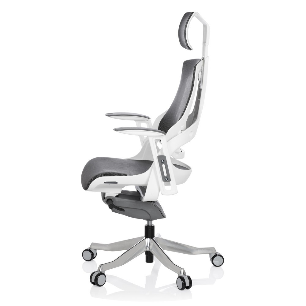 Produktabbildung Nr. 8: hjh OFFICE Bürostuhl / Drehstuhl SPEKTRE Netzstoff, grau