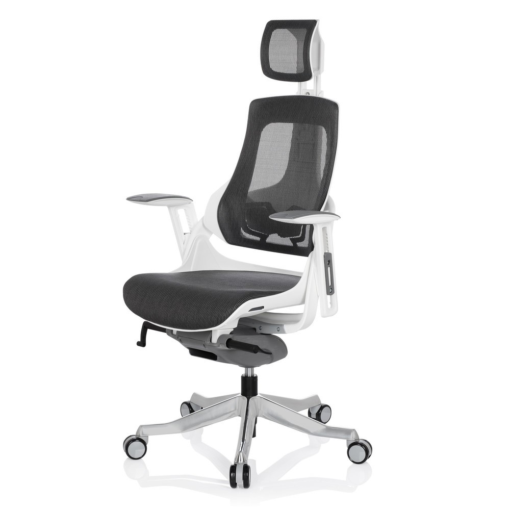 Produktabbildung Nr. 9: hjh OFFICE Bürostuhl / Drehstuhl SPEKTRE Netzstoff, grau