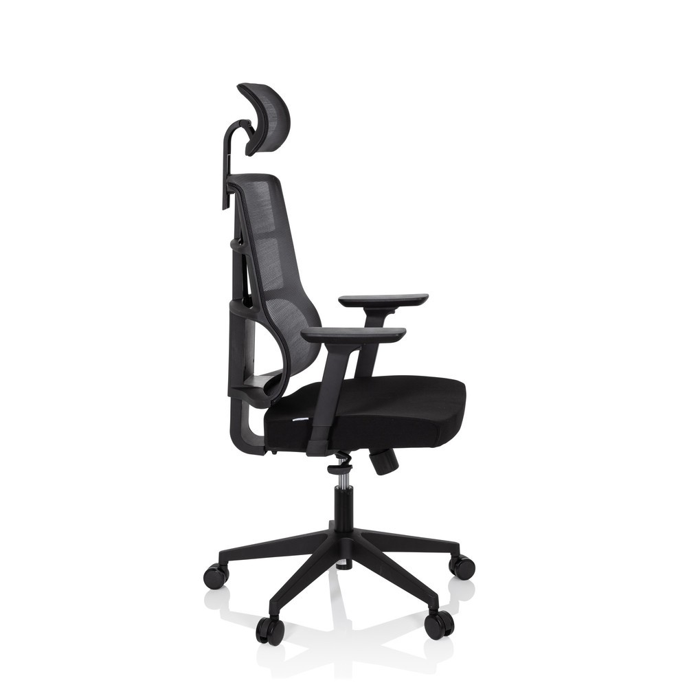 Produktabbildung Nr. 3: hjh OFFICE Bürostuhl / Drehstuhl SPINIO PRO Stoff/Netzstoff, schwarz