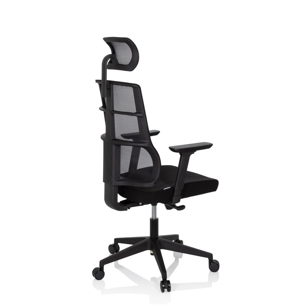 Produktabbildung Nr. 4: hjh OFFICE Bürostuhl / Drehstuhl SPINIO PRO Stoff/Netzstoff, schwarz
