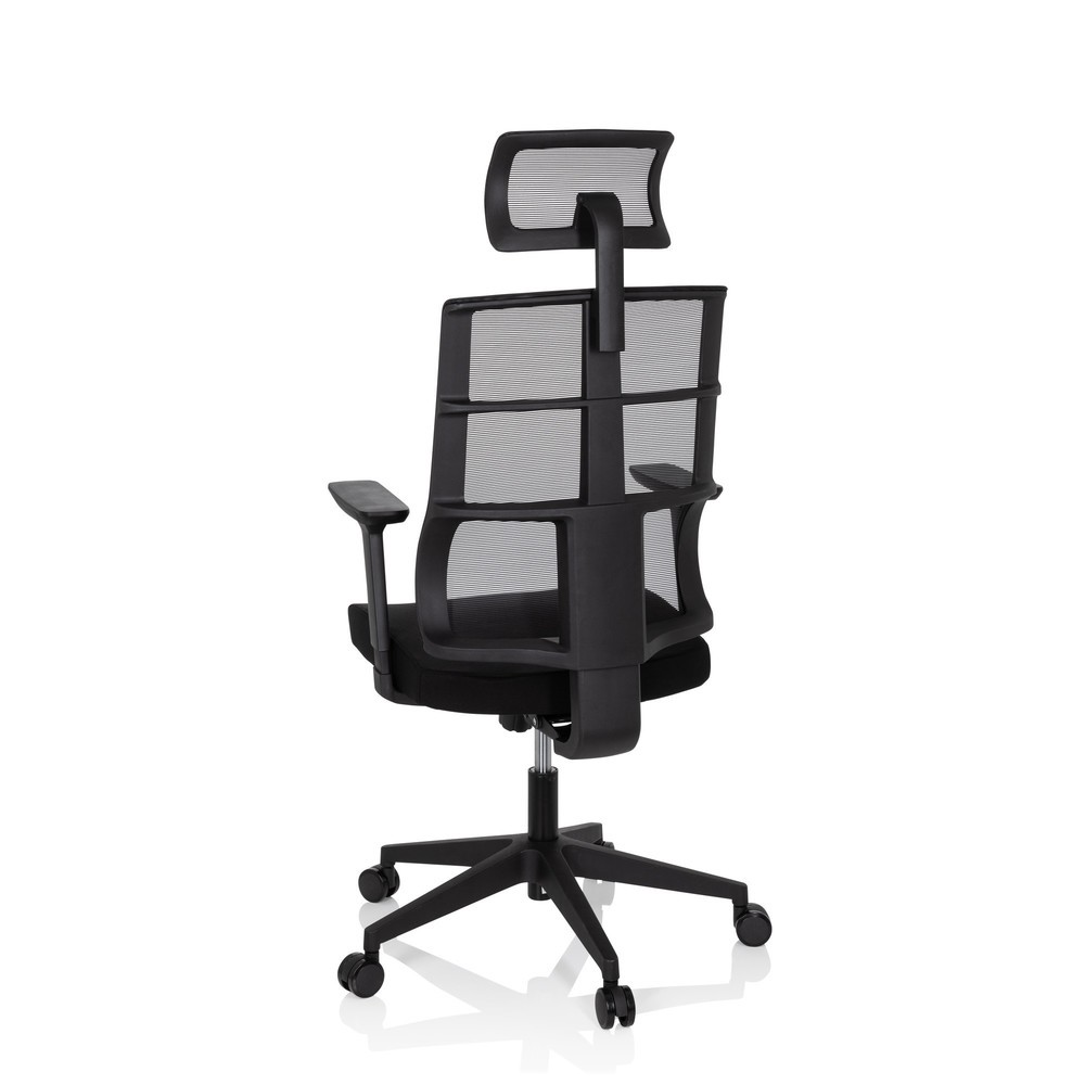 Produktabbildung Nr. 6: hjh OFFICE Bürostuhl / Drehstuhl SPINIO PRO Stoff/Netzstoff, schwarz