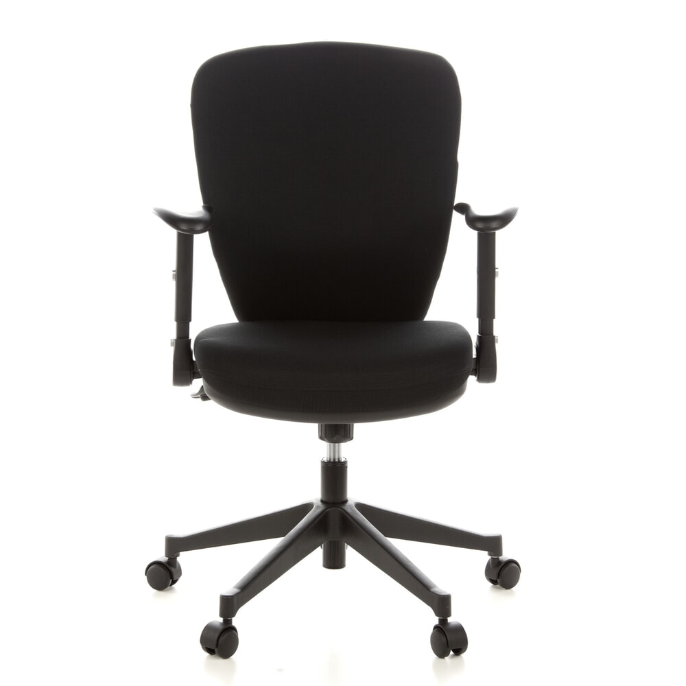 Produktabbildung: hjh OFFICE Bürostuhl / Drehstuhl Traffic 20 Stoff, schwarz