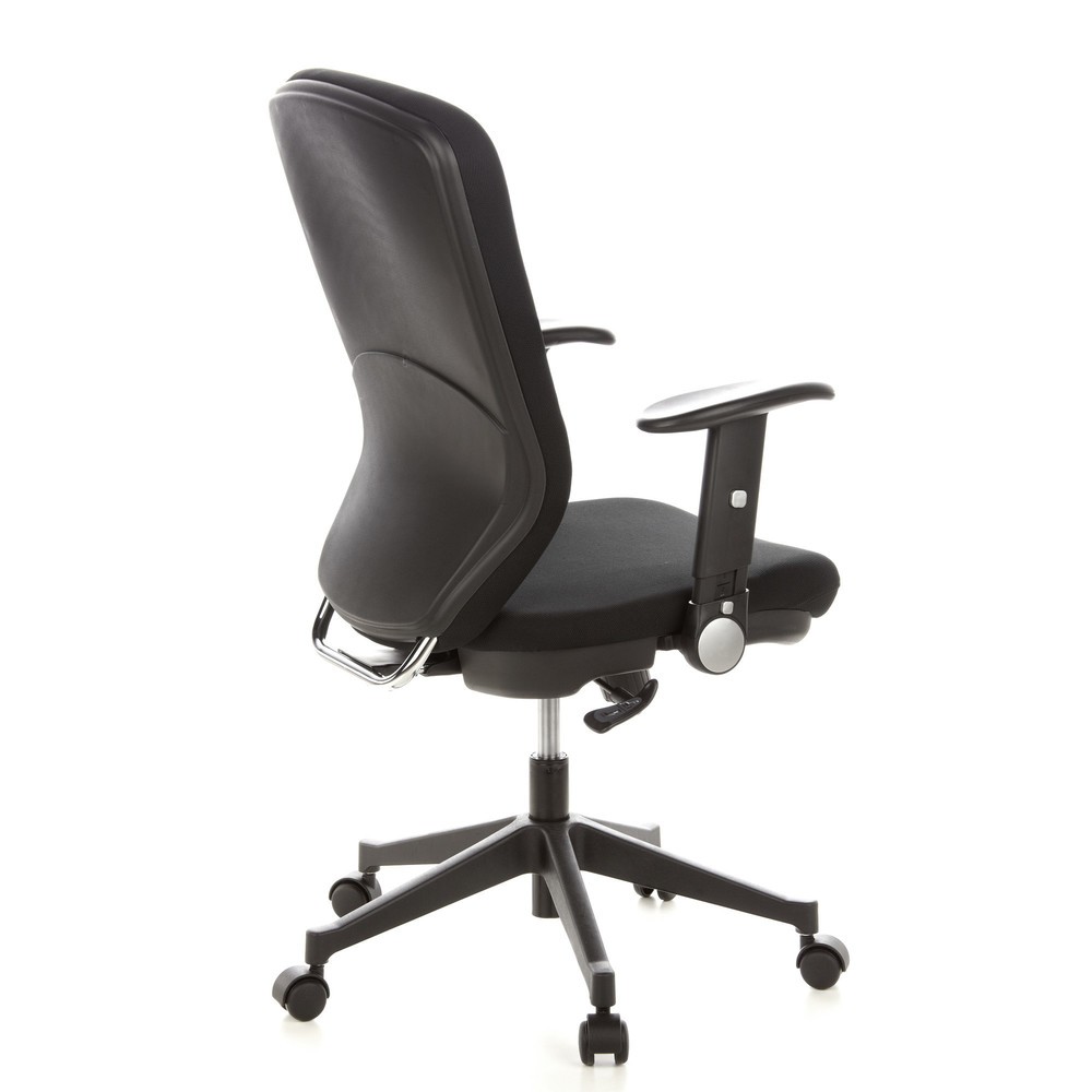 Produktabbildung Nr. 4: hjh OFFICE Bürostuhl / Drehstuhl Traffic 30 Stoff, schwarz