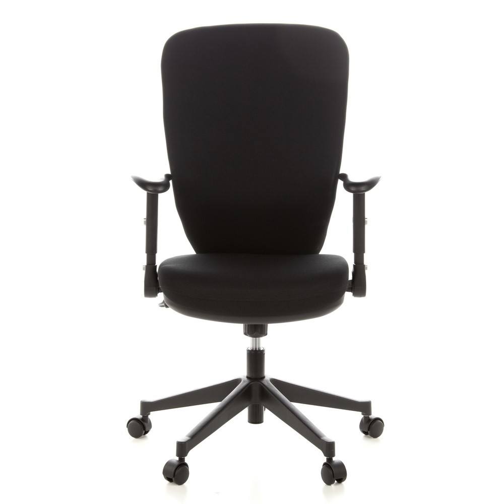 Produktabbildung: hjh OFFICE Bürostuhl / Drehstuhl Traffic 30 Stoff, schwarz