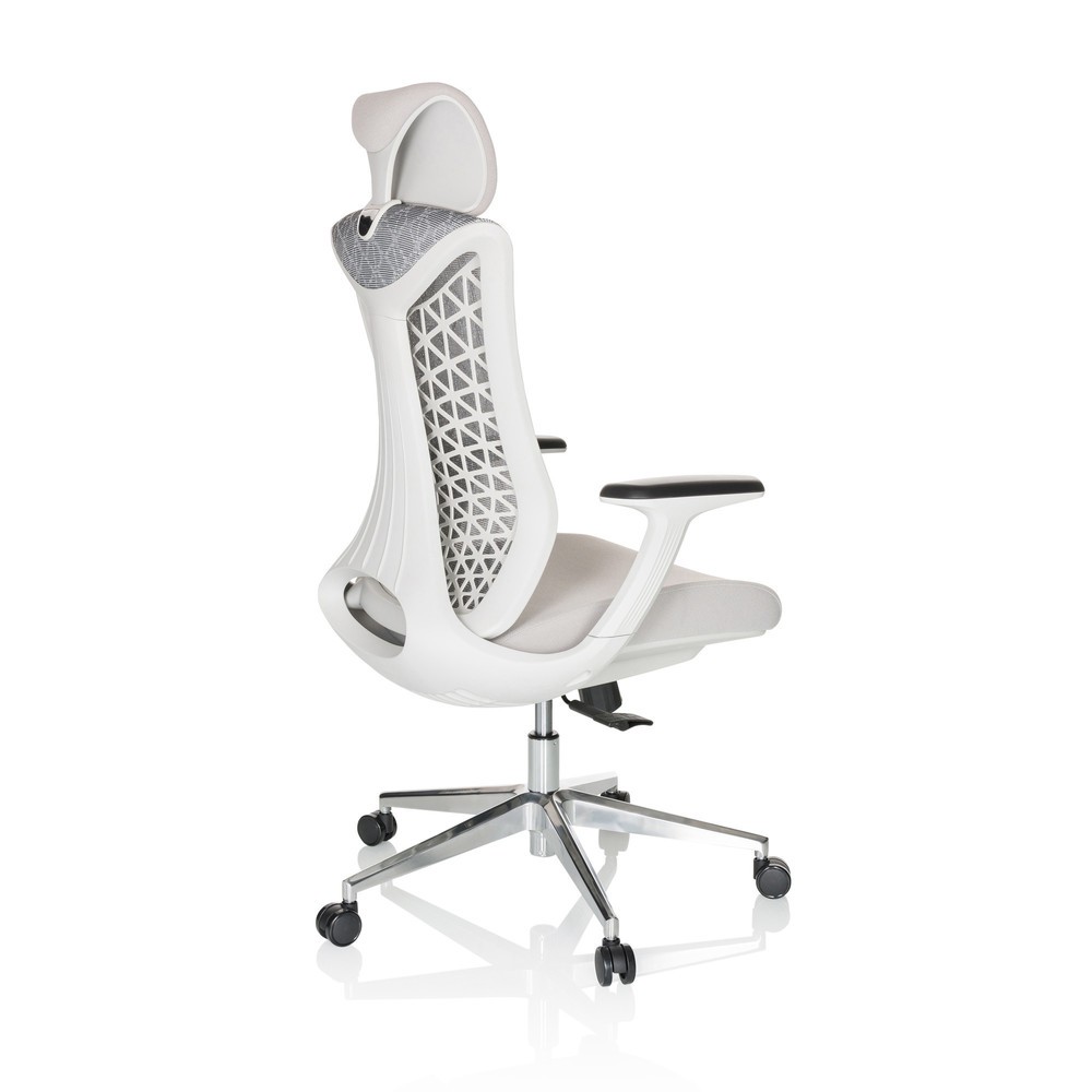 Produktabbildung Nr. 10: hjh OFFICE Bürostuhl / Drehstuhl FALEO W Netzstoff / Stoff, grau