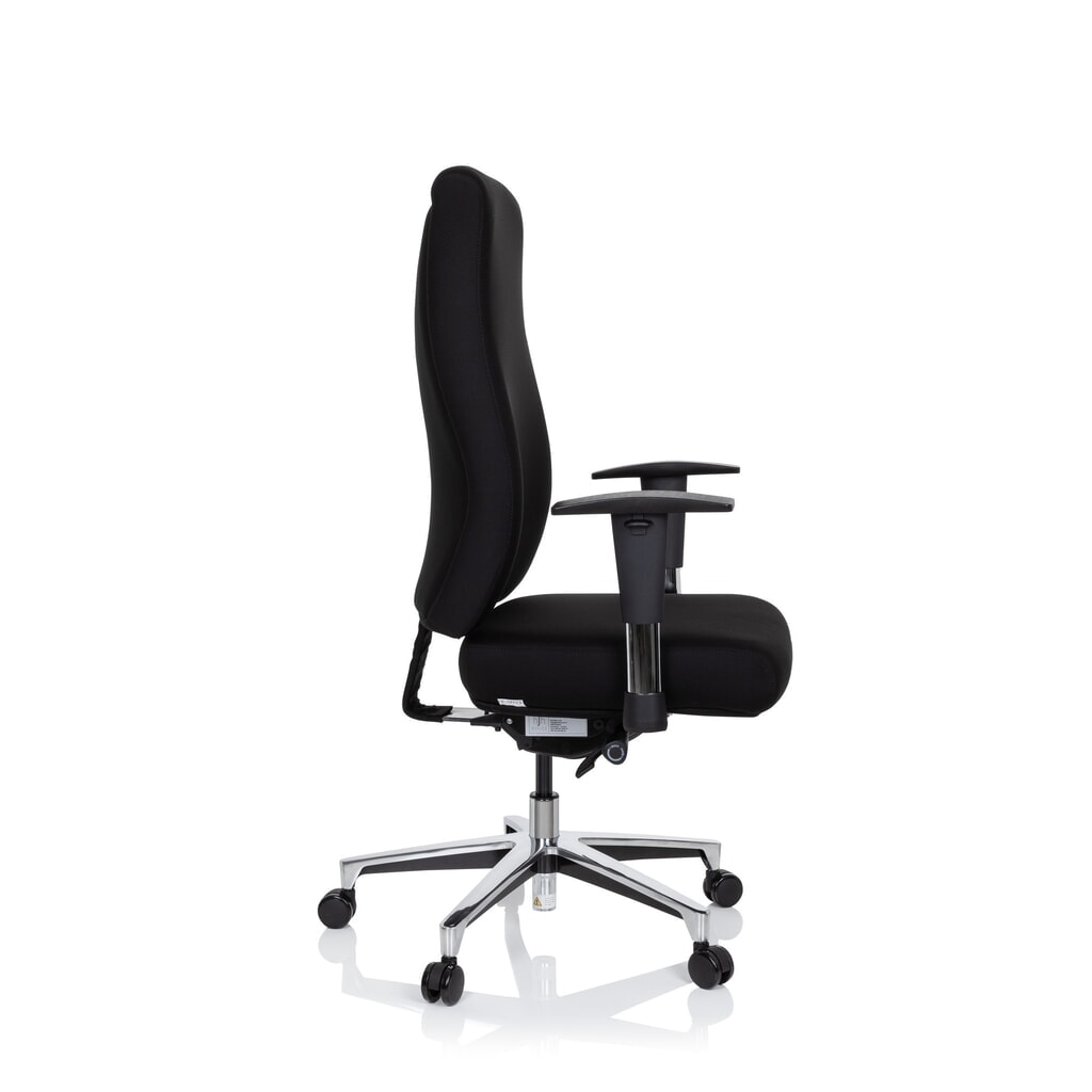 Produktabbildung Nr. 6: hjh OFFICE Bürostuhl / Chefsessel FORCOM Stoff, schwarz