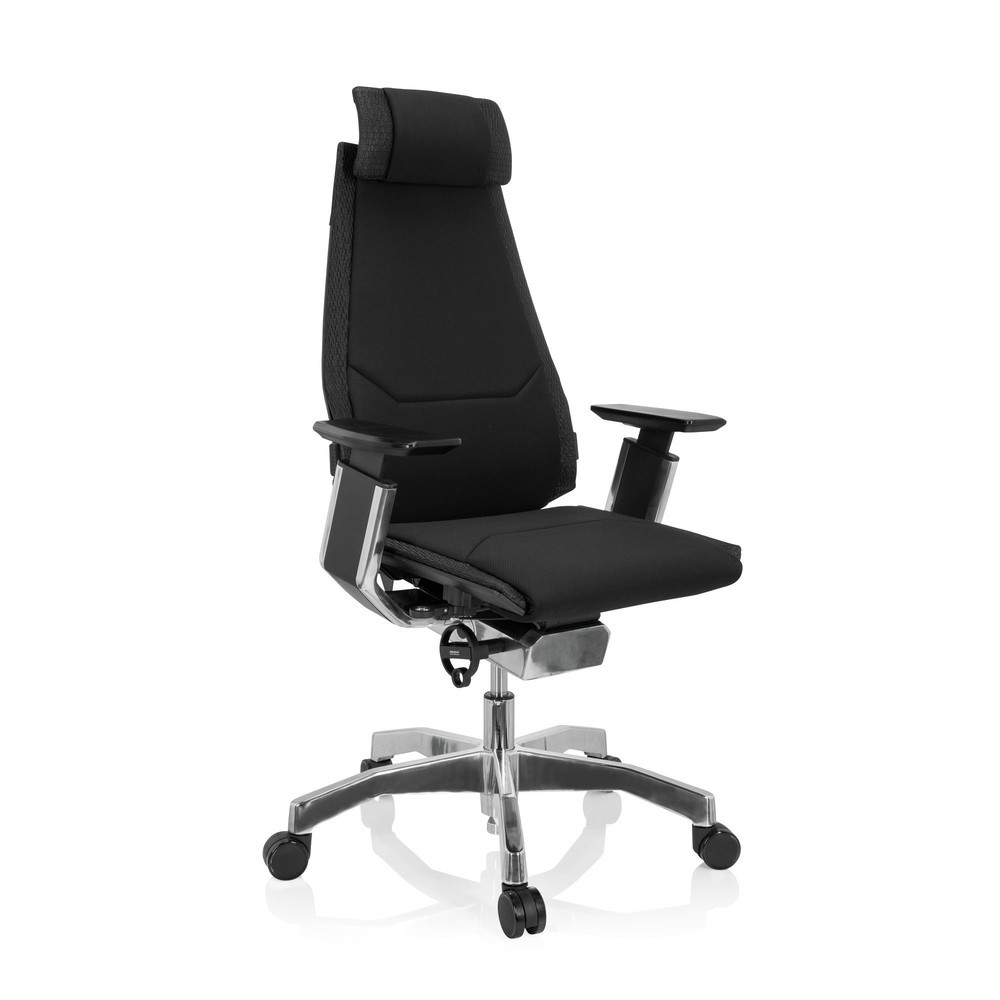 Produktabbildung Nr. 2: hjh OFFICE Bürostuhl / Drehstuhl GENIDIA PRO Stoff, schwarz