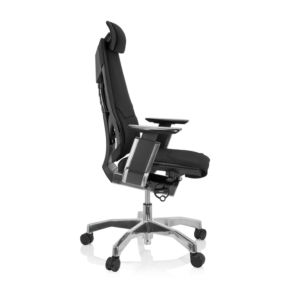 Produktabbildung Nr. 3: hjh OFFICE Bürostuhl / Drehstuhl GENIDIA PRO Stoff, schwarz