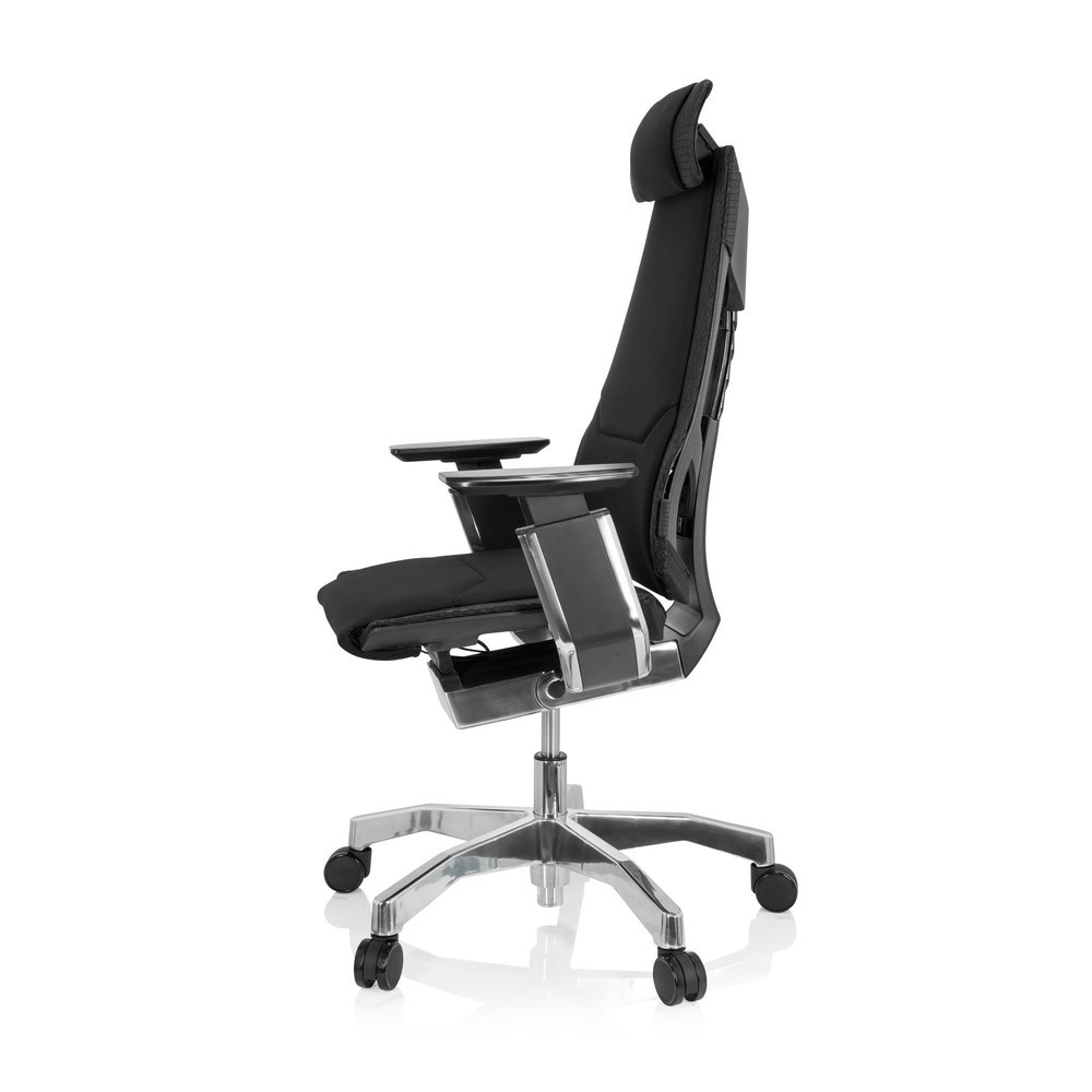Produktabbildung Nr. 8: hjh OFFICE Bürostuhl / Drehstuhl GENIDIA PRO Stoff, schwarz
