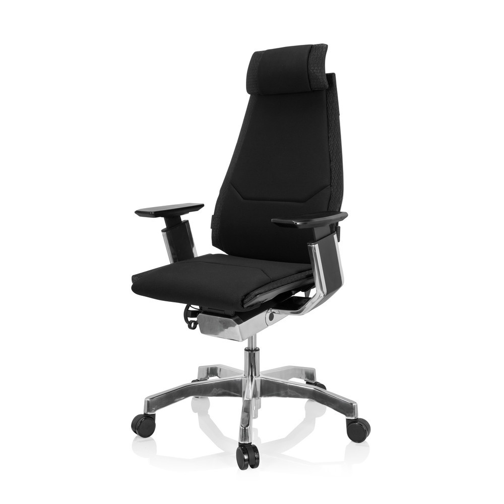 Produktabbildung Nr. 9: hjh OFFICE Bürostuhl / Drehstuhl GENIDIA PRO Stoff, schwarz
