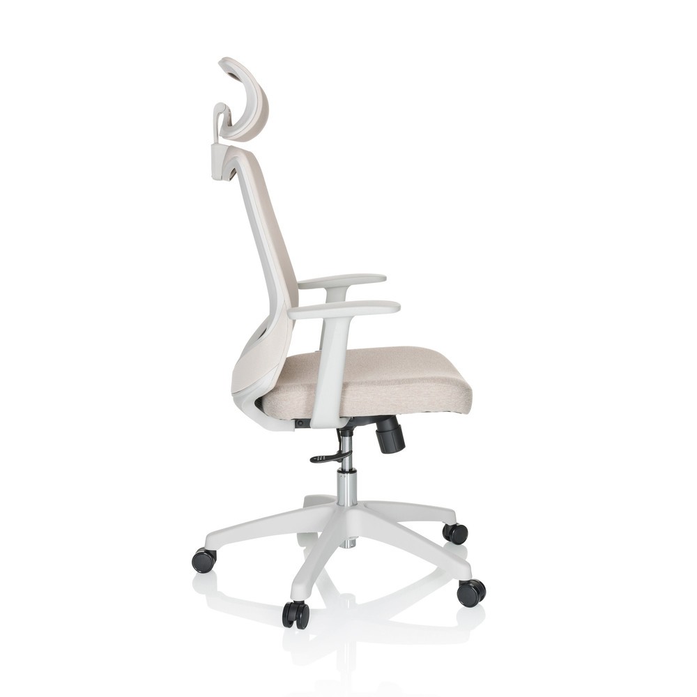 Produktabbildung Nr. 9: hjh OFFICE Bürostuhl / Drehstuhl MIKEO W Netzstoff / Stoff, beige