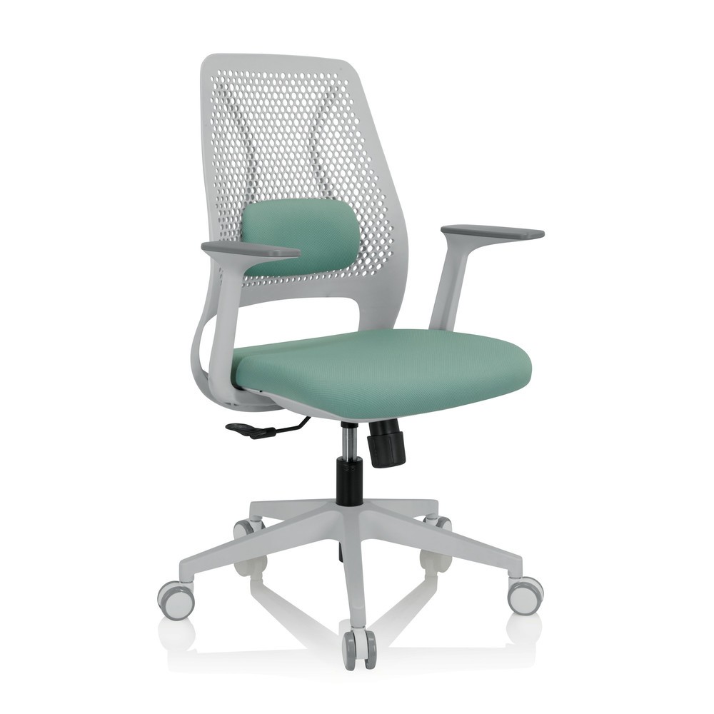Produktabbildung Nr. 7: hjh OFFICE Bürostuhl / Drehstuhl PARFERIO W Stoff, mintgrün