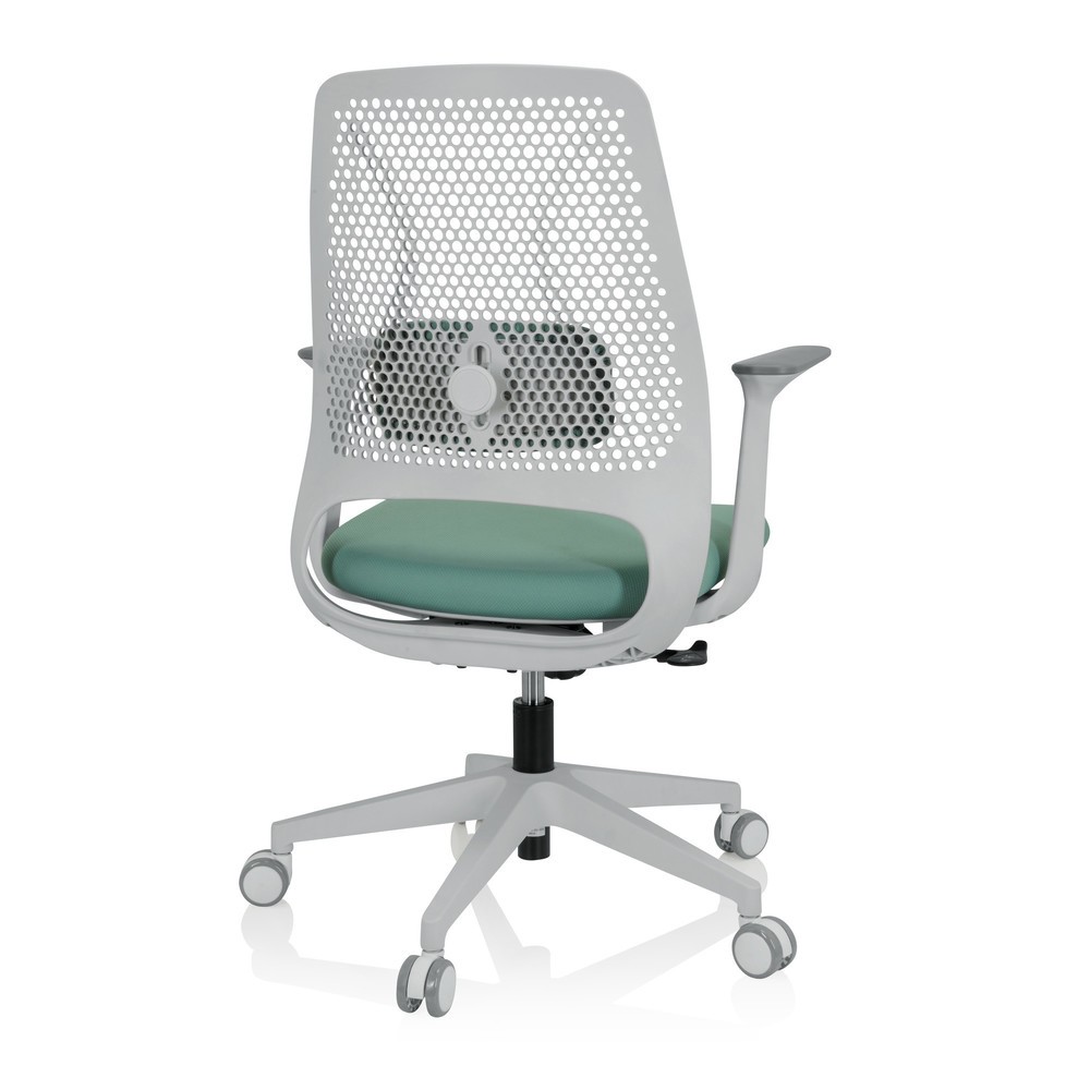 Produktabbildung Nr. 10: hjh OFFICE Bürostuhl / Drehstuhl PARFERIO W Stoff, mintgrün