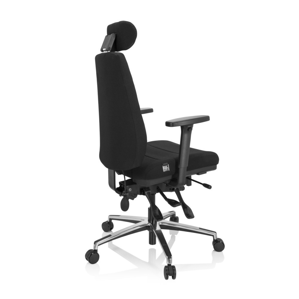 Produktabbildung Nr. 9: hjh OFFICE Bürostuhl / Drehstuhl PHOENIX PRO I Stoff, schwarz