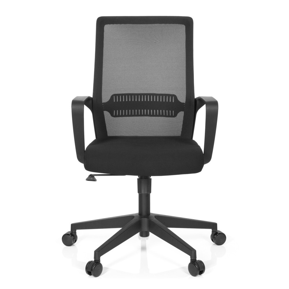Produktabbildung Nr. 1: hjh OFFICE Bürostuhl / Drehstuhl PRESTON Netzstoff, schwarz