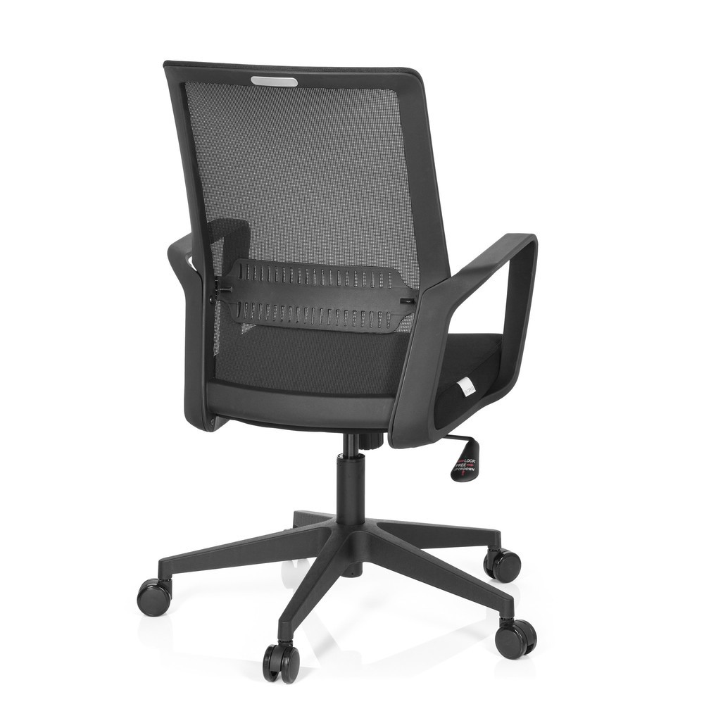 Produktabbildung Nr. 10: hjh OFFICE Bürostuhl / Drehstuhl PRESTON Netzstoff, schwarz