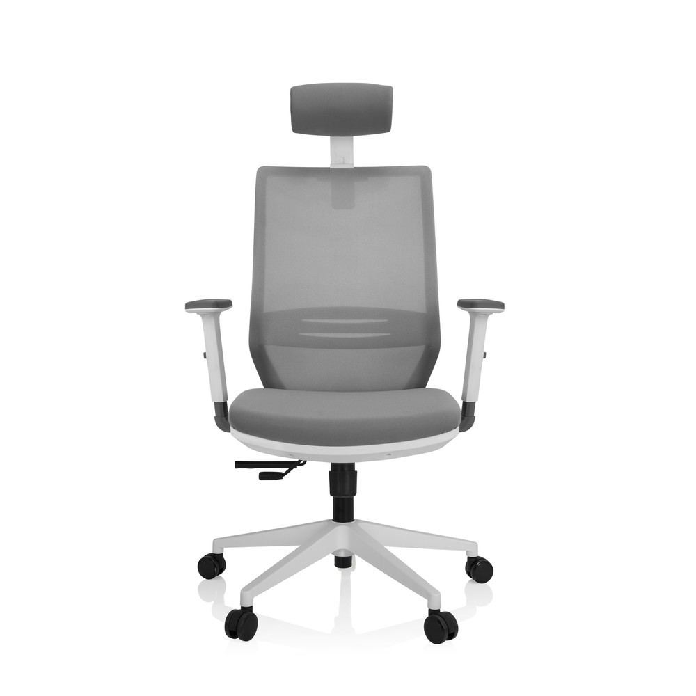 Produktabbildung: hjh OFFICE Bürostuhl / Drehstuhl PROFONDO PRO W Netzstoff / Stoff, grau