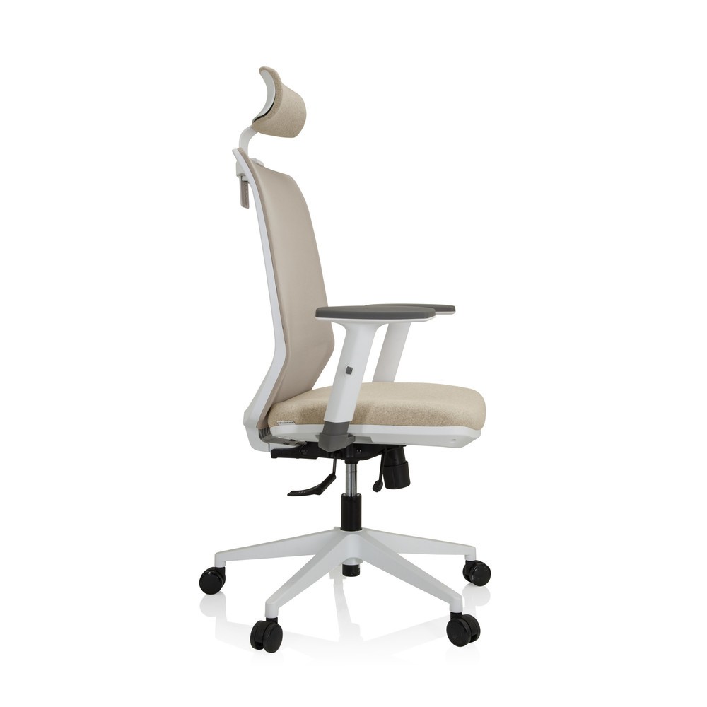 Produktabbildung Nr. 9: hjh OFFICE Bürostuhl / Drehstuhl PROFONDO PRO W Netzstoff / Stoff, beige