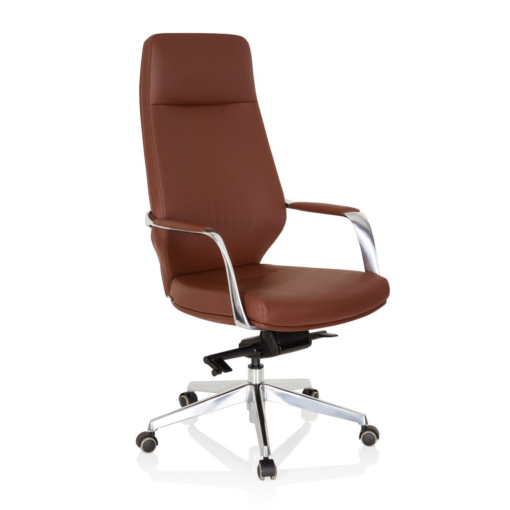 Produktabbildung Nr. 2: hjh OFFICE Bürostuhl VELVET Kunstleder, braun