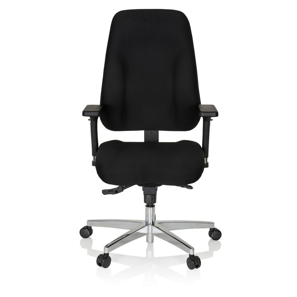 Produktabbildung: hjh OFFICE Bürostuhl / Chefsessel ZENIT COMFORT, schwarz