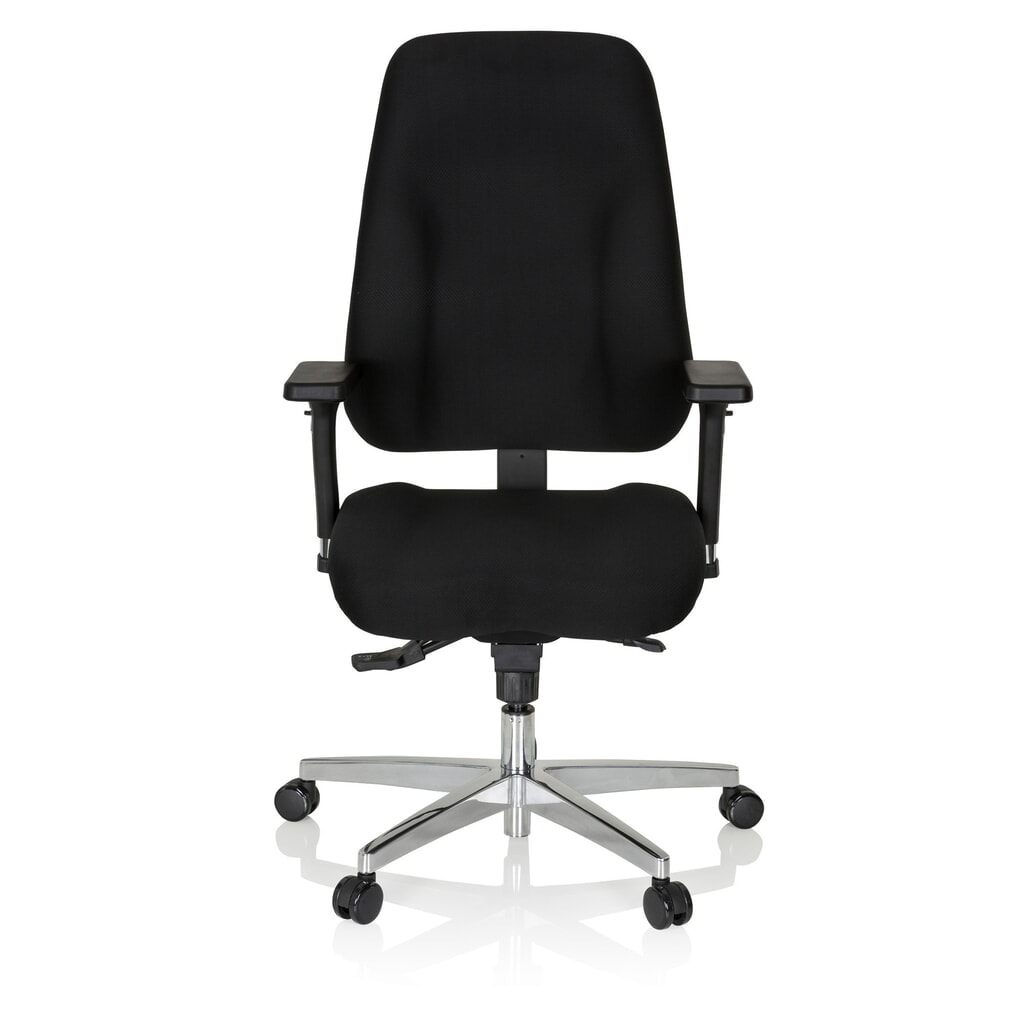 Produktabbildung: hjh OFFICE Bürostuhl / Chefsessel ZENIT COMFORT, schwarz