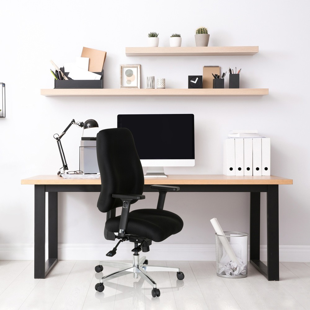 Produktabbildung Nr. 4: hjh OFFICE Bürostuhl / Chefsessel ZENIT COMFORT, schwarz