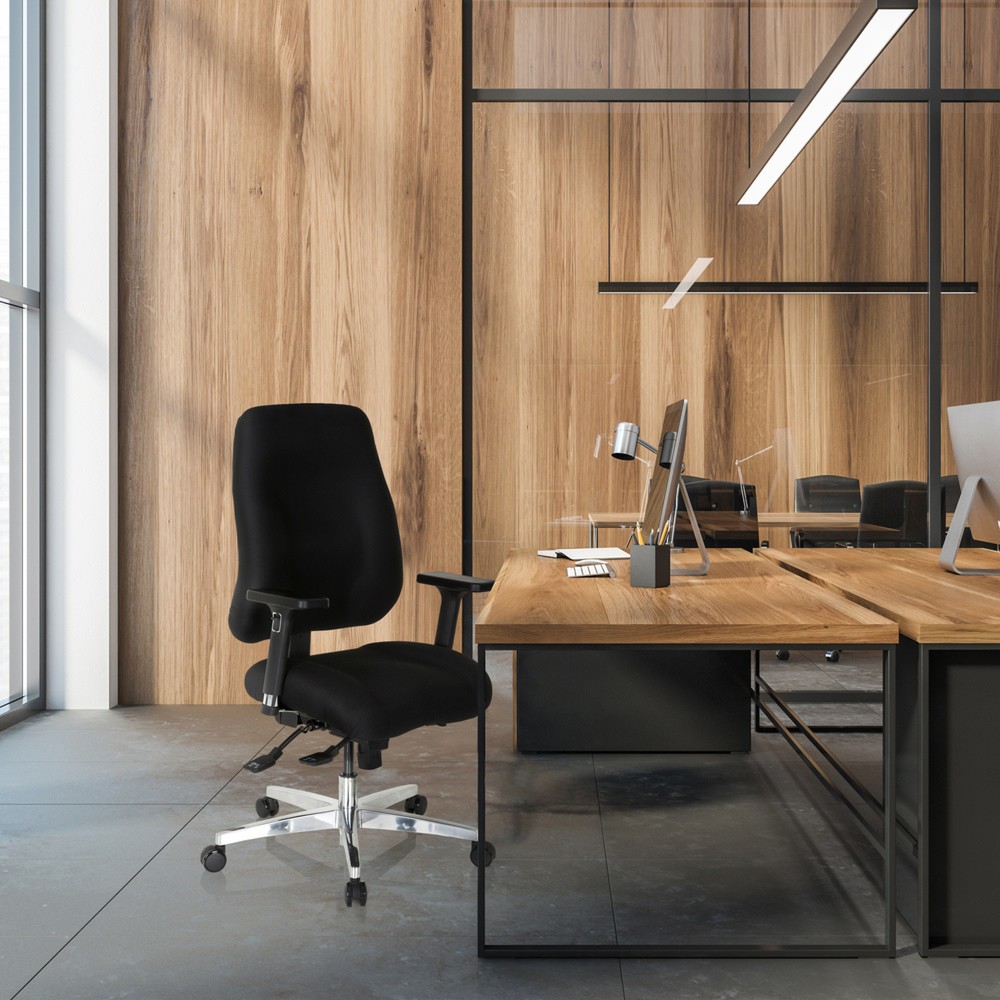 Produktabbildung Nr. 6: hjh OFFICE Bürostuhl / Chefsessel ZENIT COMFORT, schwarz