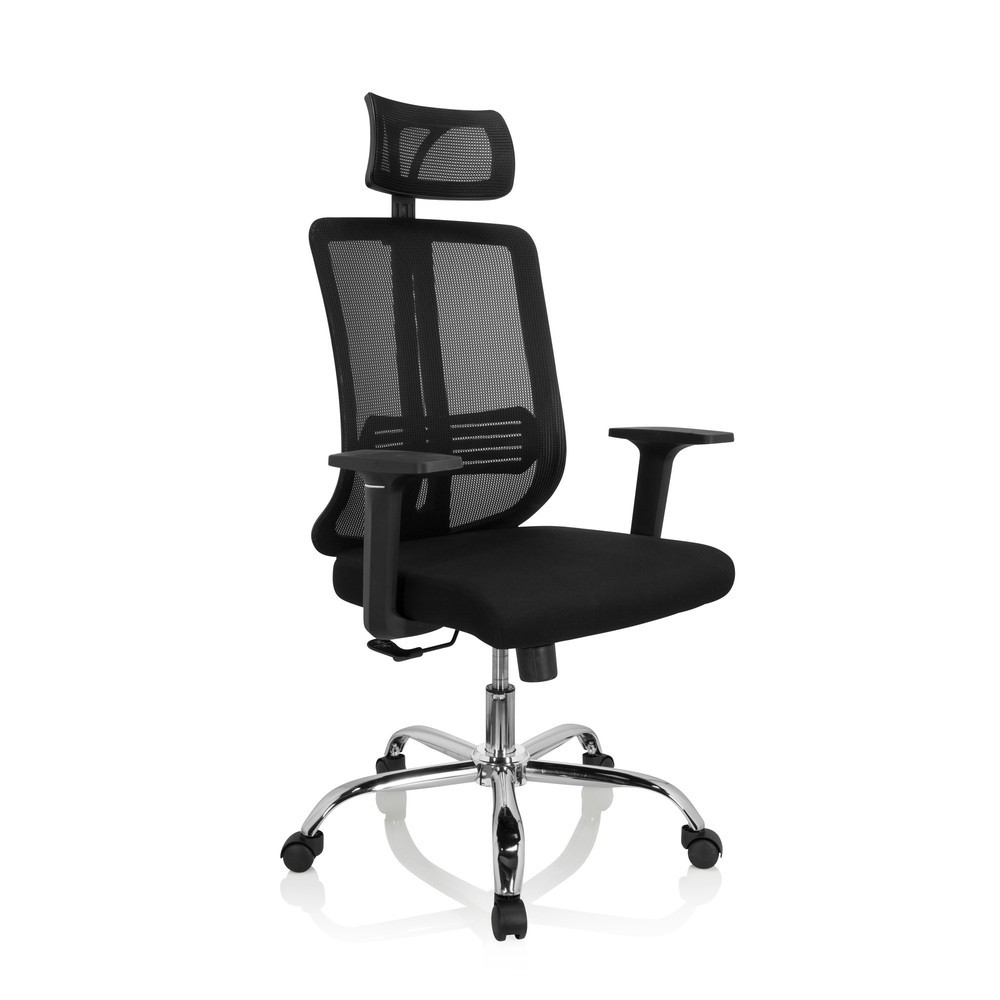 Produktabbildung Nr. 6: hjh OFFICE Bürostuhl / Drehstuhl ZH 200 Netzstoff, schwarz