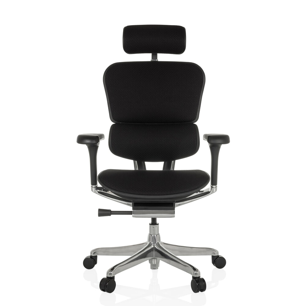 Produktabbildung: hjh OFFICE Chefsessel ERGOHUMAN GEN2, Tragkraft 150 kg, Vollpolster, Sitzhöhe 450 - 560 mm, schwarz