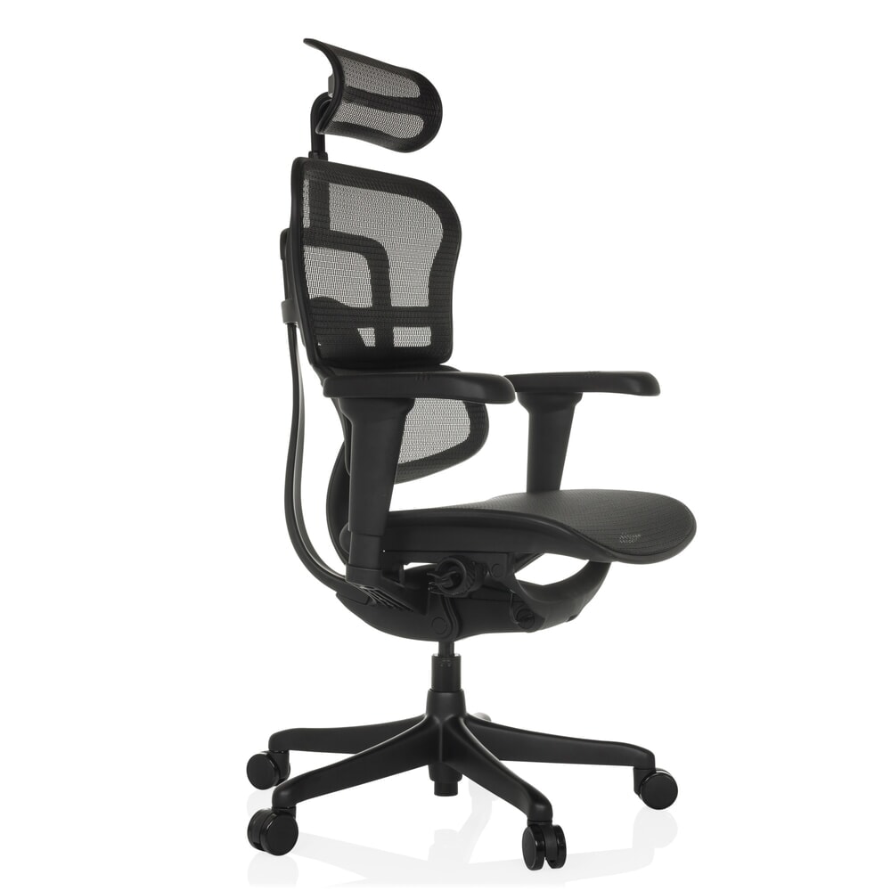 Produktabbildung Nr. 9: hjh OFFICE Chefsessel ERGOHUMAN SIGNATURE GEN2, Netzrückenlehne, Tragkraft 120 kg, Sitzhöhe 490 - 590 mm, schwarz