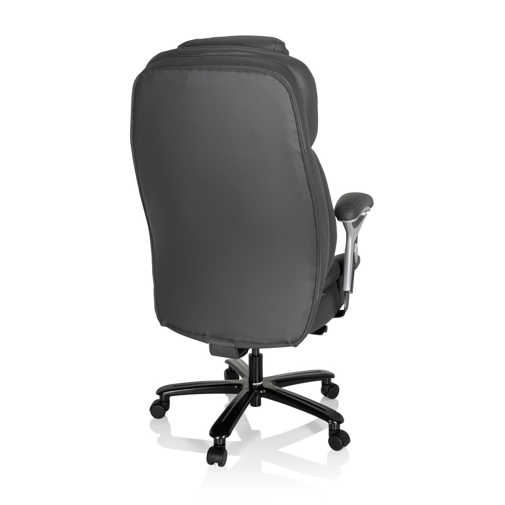 Produktabbildung Nr. 5: hjh OFFICE Chefsessel PULLMANN Kunstleder, mattgrau