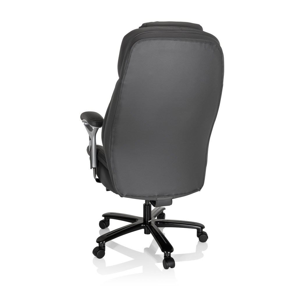 Produktabbildung Nr. 6: hjh OFFICE Chefsessel PULLMANN Kunstleder, mattgrau